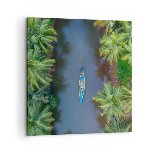 Canvas picture - On Tropical Trail - 50x50 cm