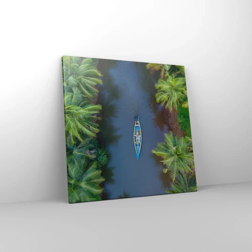 Canvas picture - On Tropical Trail - 50x50 cm