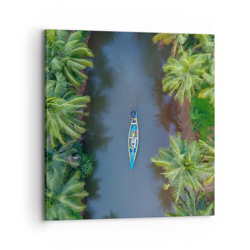 Canvas picture - On Tropical Trail - 70x70 cm