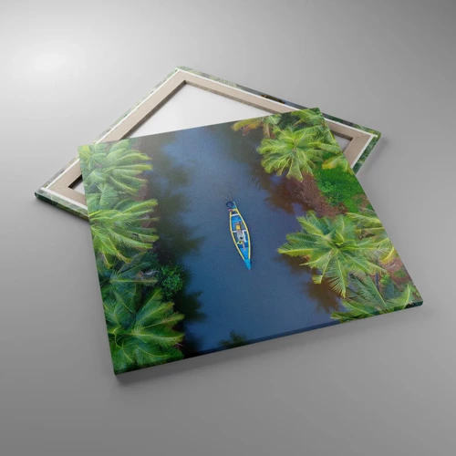 Canvas picture - On Tropical Trail - 70x70 cm