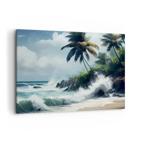 Canvas picture - On a Tropical Shore - 100x70 cm