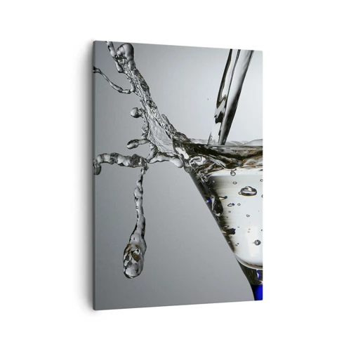 Canvas picture - On the Brim of a Glass - 50x70 cm