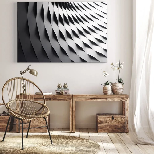 Canvas picture - On the Surface of the Wave - 120x80 cm