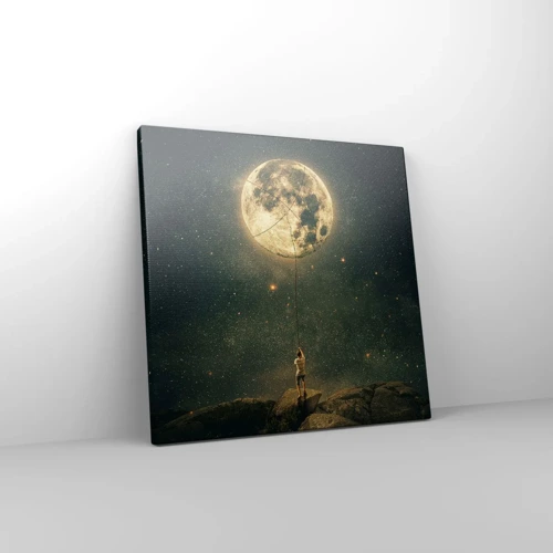 Canvas picture - One that Stole the Moon - 30x30 cm