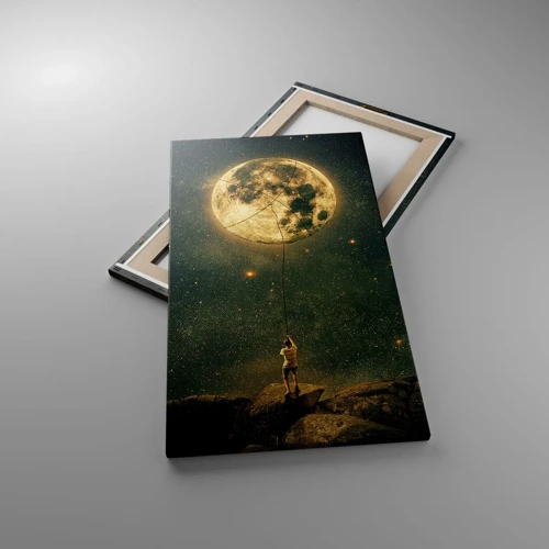 Canvas picture - One that Stole the Moon - 45x80 cm