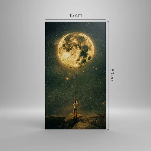 Canvas picture - One that Stole the Moon - 45x80 cm