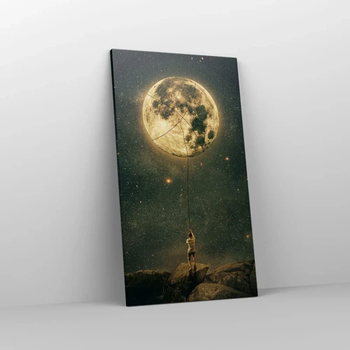 Canvas picture - One that Stole the Moon - 45x80 cm