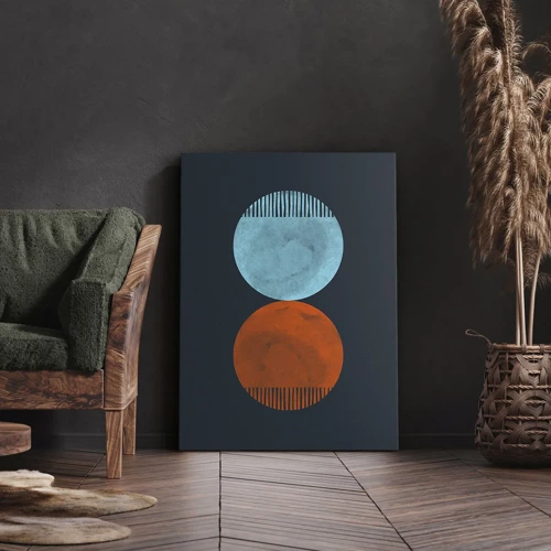 Canvas picture - Only Geometry? - 45x80 cm