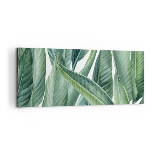 Canvas picture - Only Green Itself - 120x50 cm