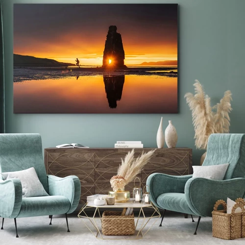 Canvas picture - Only You and Nature - 120x80 cm