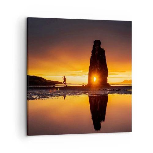 Canvas picture - Only You and Nature - 60x60 cm