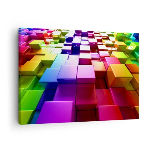 Canvas picture - Optical Harmony - 70x50 cm