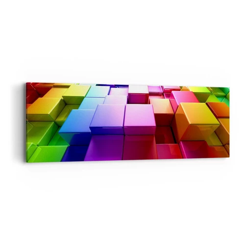 Canvas picture - Optical Harmony - 90x30 cm