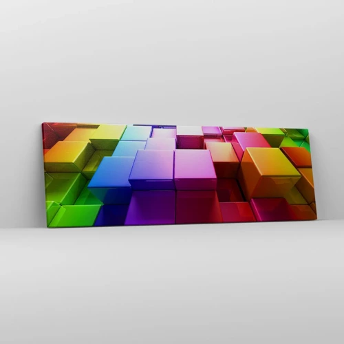 Canvas picture - Optical Harmony - 90x30 cm