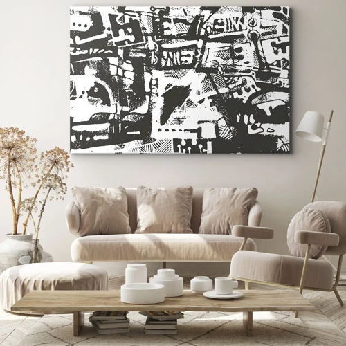 Canvas picture - Order or Chaos? - 120x80 cm