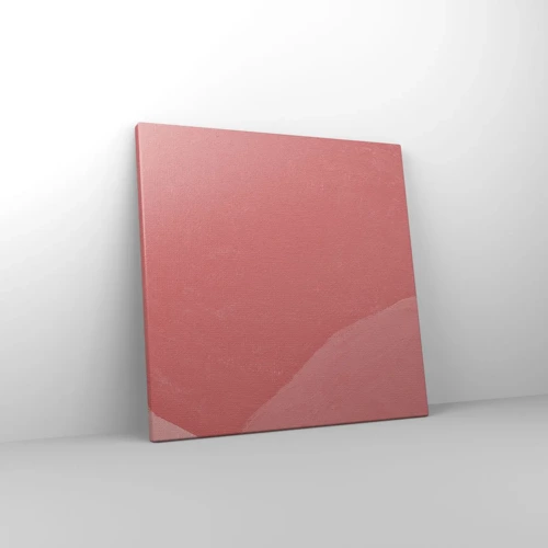 Canvas picture - Organic Composition In Pink - 40x40 cm