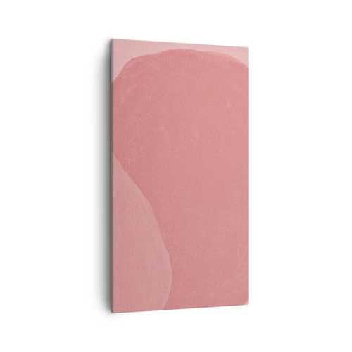 Canvas picture - Organic Composition In Pink - 45x80 cm