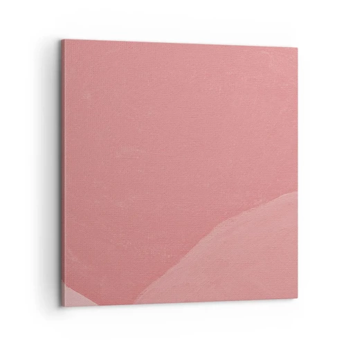 Canvas picture - Organic Composition In Pink - 60x60 cm