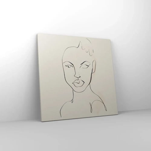 Canvas picture - Outline of Sensuality - 50x50 cm