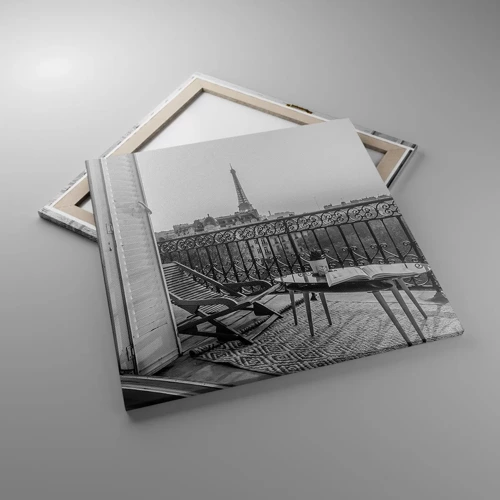 Canvas picture - Parisian Afternoon - 70x70 cm