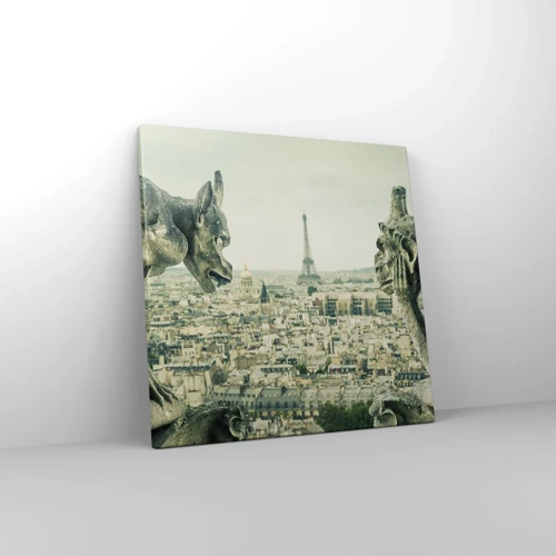 Canvas picture - Parisian Talks - 40x40 cm