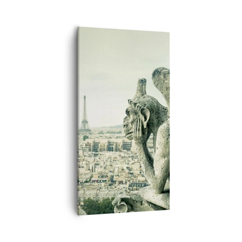 Canvas picture - Parisian Talks - 55x100 cm