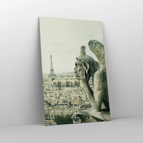 Canvas picture - Parisian Talks - 80x120 cm