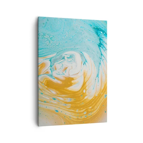 Canvas picture - Pastel Swirl - 50x70 cm