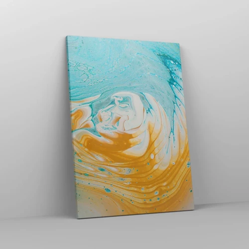 Canvas picture - Pastel Swirl - 50x70 cm