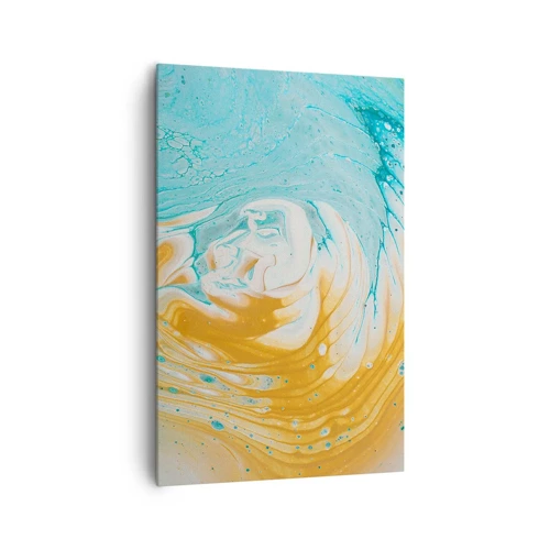 Canvas picture - Pastel Swirl - 80x120 cm