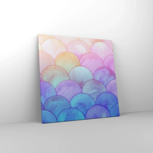 Canvas picture - Pearl Scale - 40x40 cm