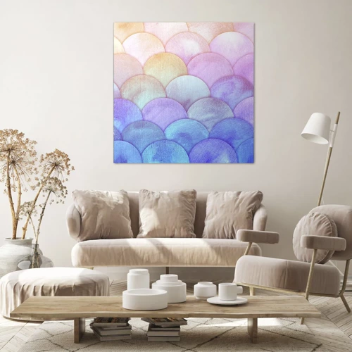 Canvas picture - Pearl Scale - 40x40 cm