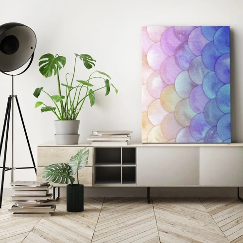 Canvas picture - Pearl Scale - 45x80 cm