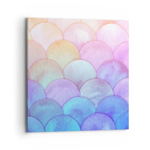 Canvas picture - Pearl Scale - 70x70 cm