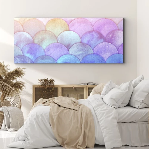 Canvas picture - Pearl Scale - 90x30 cm