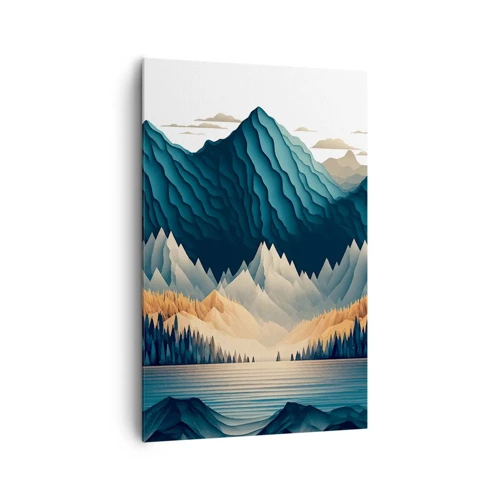 Canvas picture - Perfect Mountain Landscape - 80x120 cm