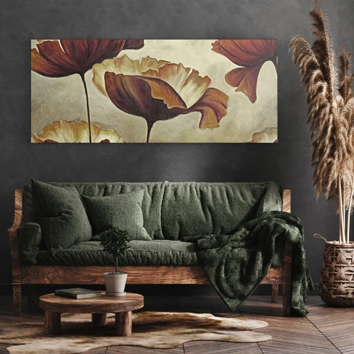 Canvas picture - Piece of Meadow - 100x40 cm