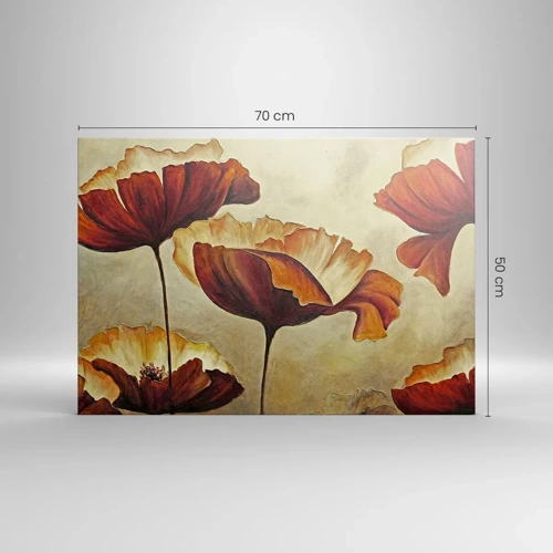 Canvas picture - Piece of Meadow - 70x50 cm