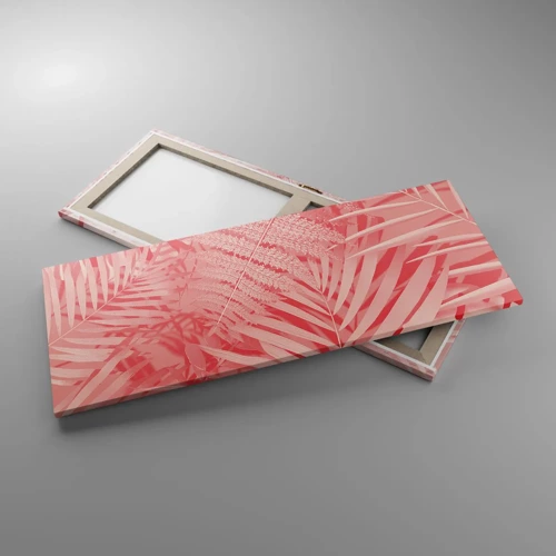 Canvas picture - Pink Concept - 100x40 cm