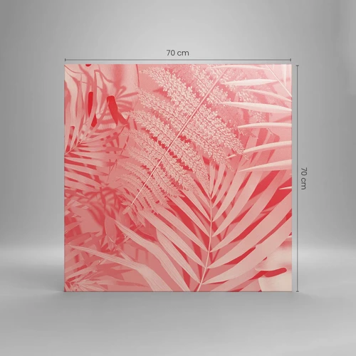 Canvas picture - Pink Concept - 70x70 cm