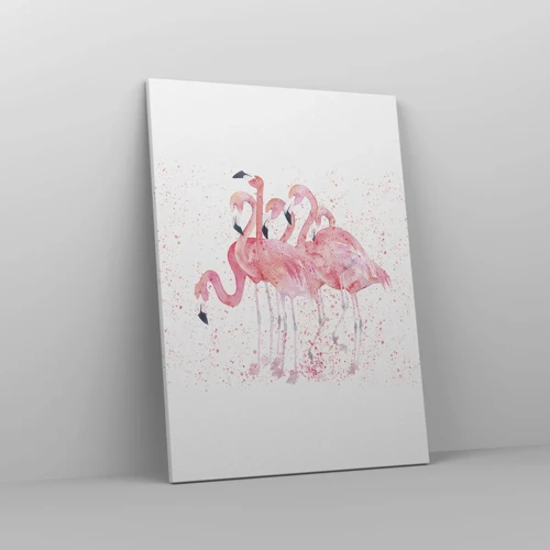 Canvas picture - Pink Power - 50x70 cm