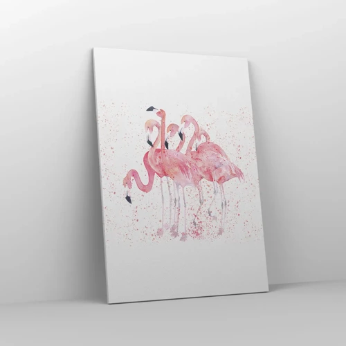 Canvas picture - Pink Power - 70x100 cm