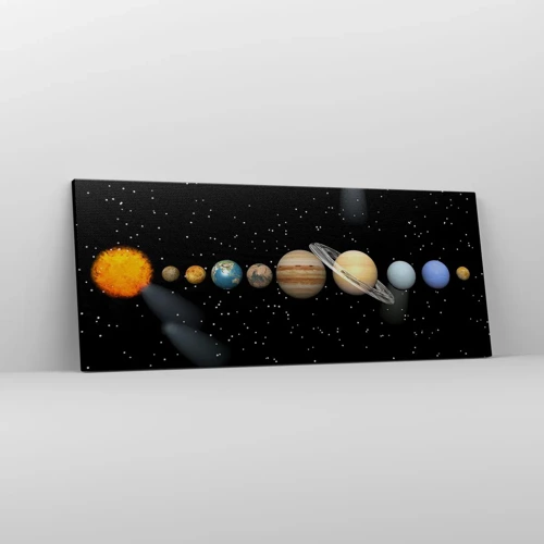 Canvas picture - Planets are Revolving - 100x40 cm