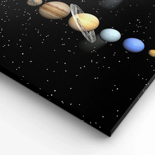 Canvas picture - Planets are Revolving - 100x40 cm