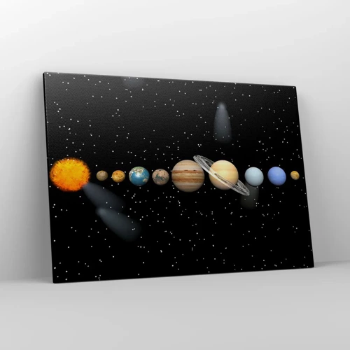 Canvas picture - Planets are Revolving - 100x70 cm