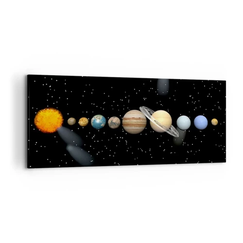 Canvas picture - Planets are Revolving - 120x50 cm