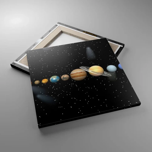 Canvas picture - Planets are Revolving - 40x40 cm