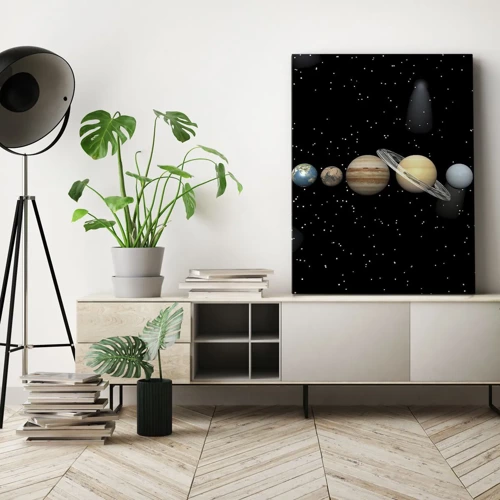 Canvas picture - Planets are Revolving - 45x80 cm