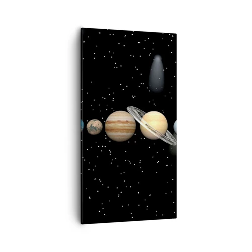 Canvas picture - Planets are Revolving - 55x100 cm