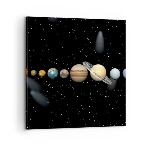 Canvas picture - Planets are Revolving - 60x60 cm